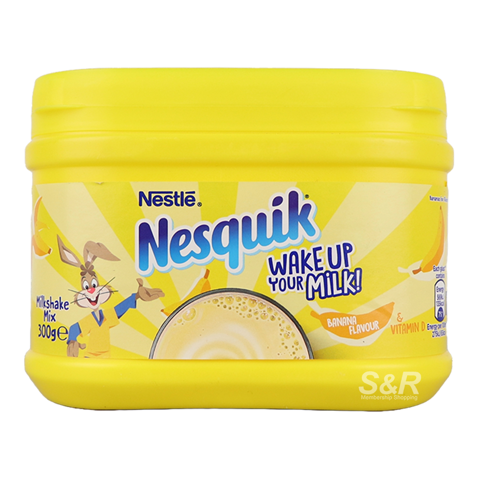 Nesquik Banana Milkshake Mix 300g Nesquik Banana Milkshake Mix 300g